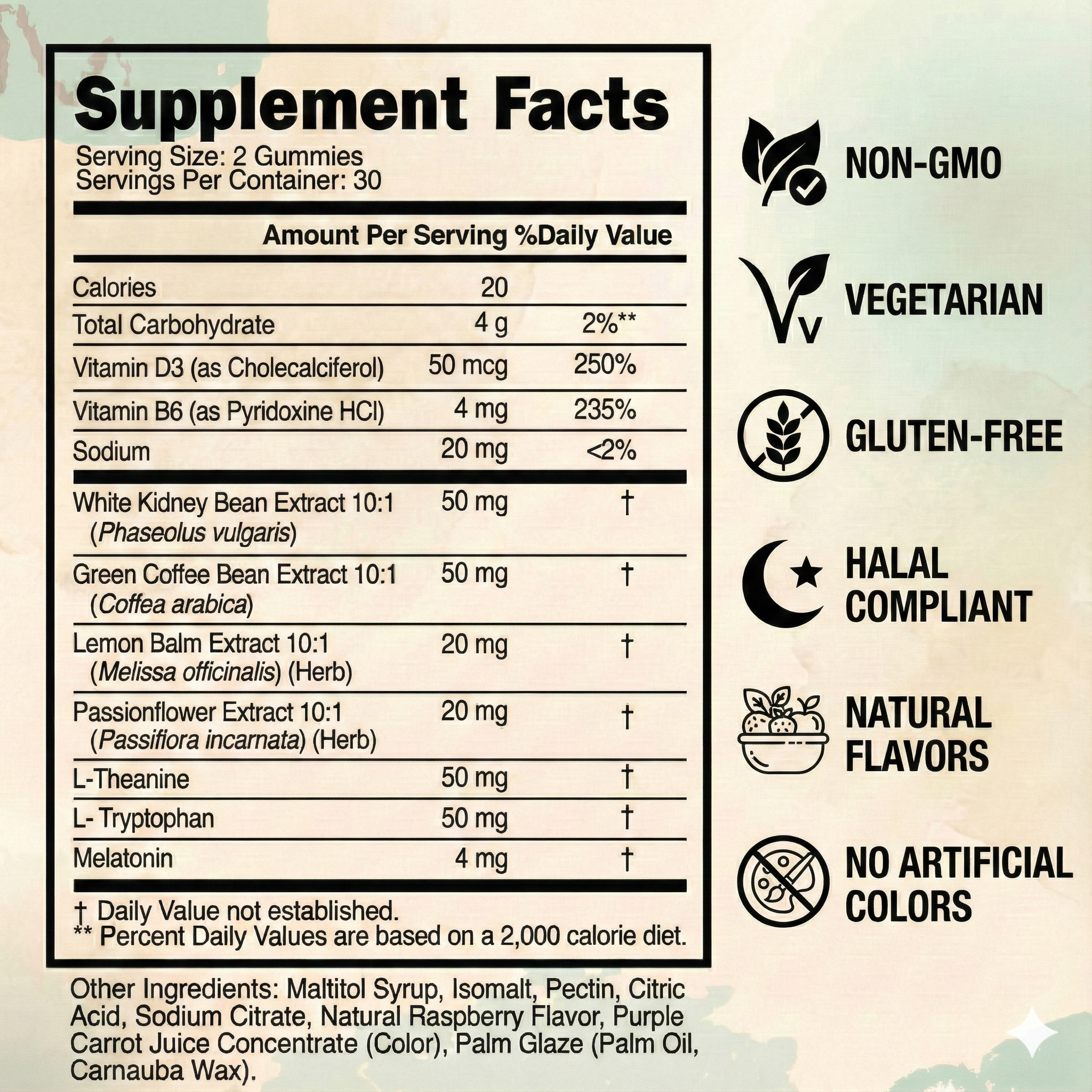 Everher Dream – Sleep Support Gummies - 1 Month Supply